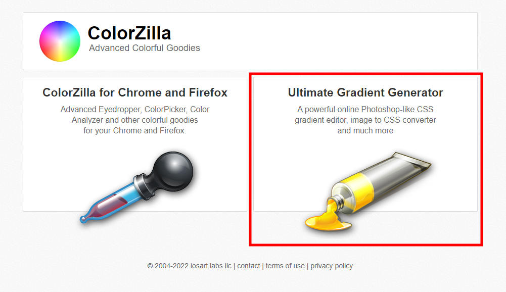 Ultimate Gradient Generator