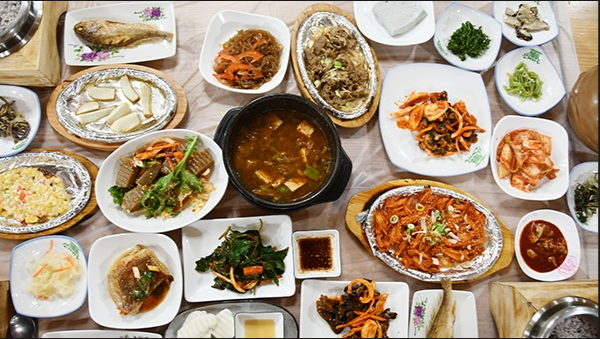 수덕사 산재정식 이미지