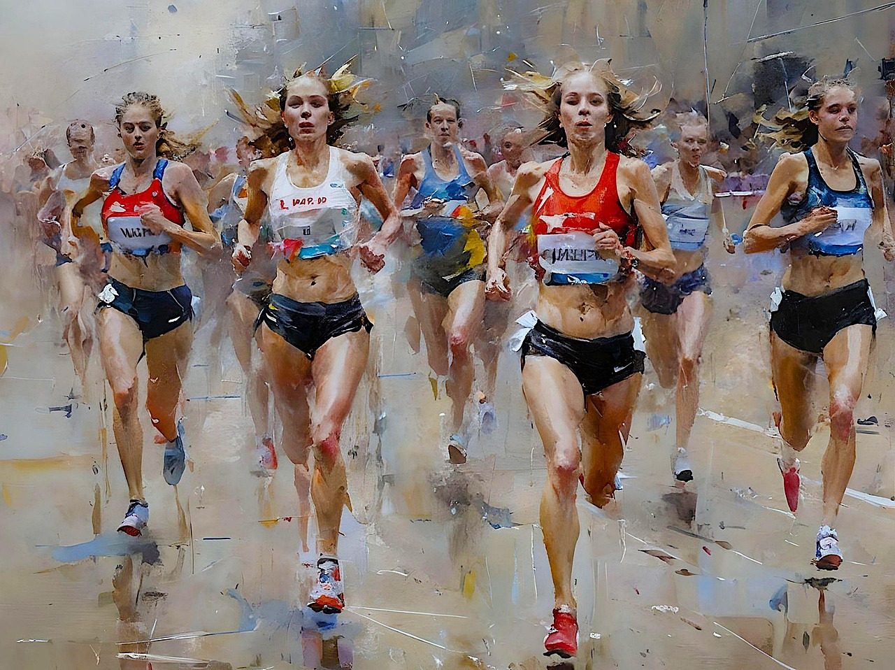 마라톤 관련 사진