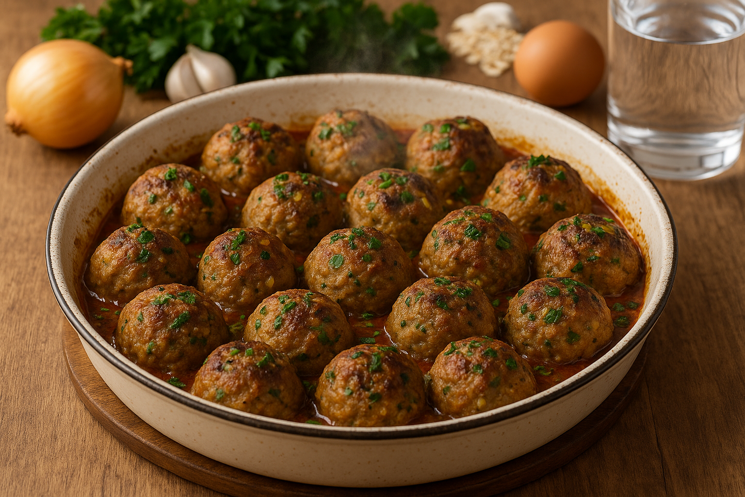 속을 든든하게 채우는 맛과 영양의 터키 미트볼