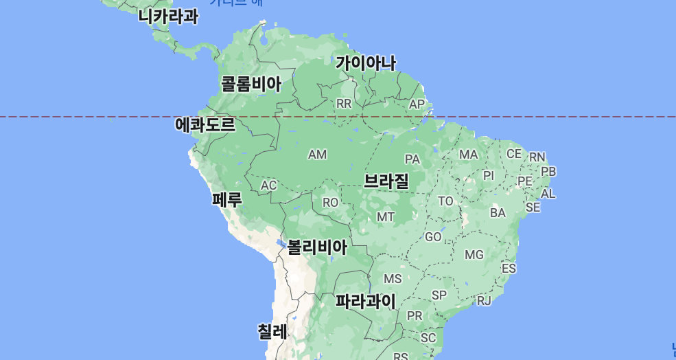 나무늘보 서식지