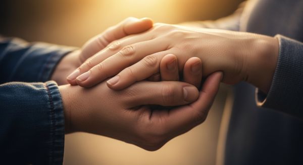 "내일 다시 해보자"라고 말하는 조용한 용기처럼, 지친 나 자신을 따뜻하게 다독이며 긍정 에너지를 채우는 모습.