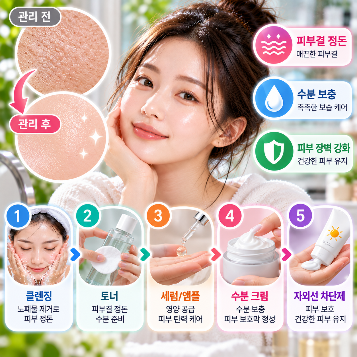 피부 정돈 제대로 관리하는 방법
