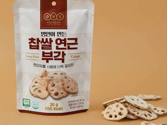 찹쌀연근부각