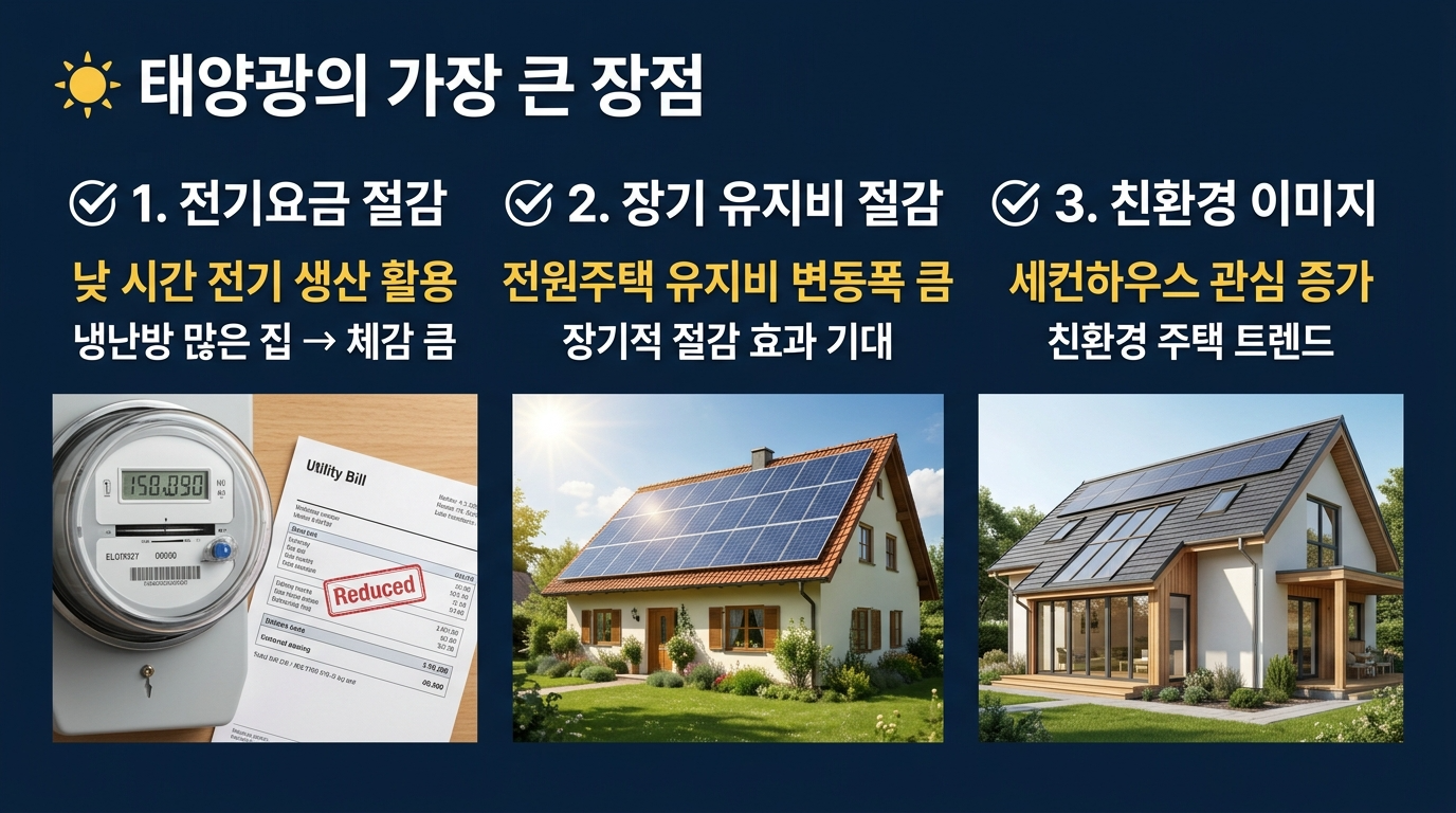 태양광의 장점