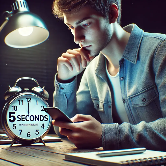 5초 법칙,90% 법칙,제한된 옵션,101010,타인의 시각