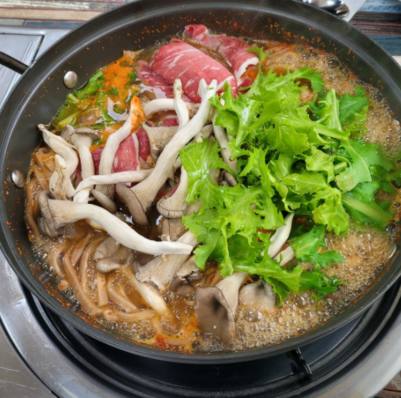 도토리 샤브 칼국수