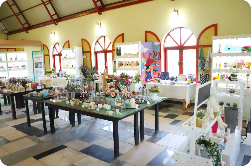 벽초지수목원 가을국화축제 기프트샵이미지/ 출처: 벽초지수목원 홈페이지