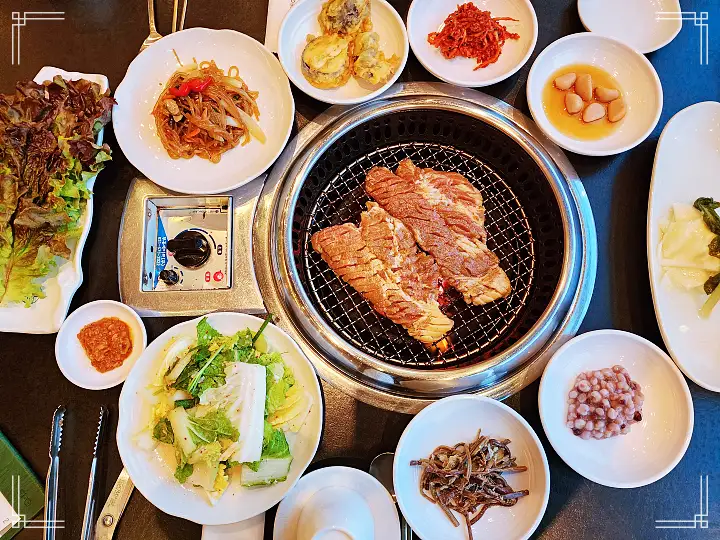 나혼자산다 나혼산 조규성 한우 꽃등심 양념갈비 구이 갈빗살 누나 조카 식사한 곳 맛있는 고기집 구리 워커힐 아차산 맛집 가격 위치 어디