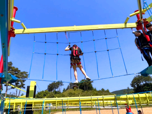 평창짚라인 체험 평창즐기기