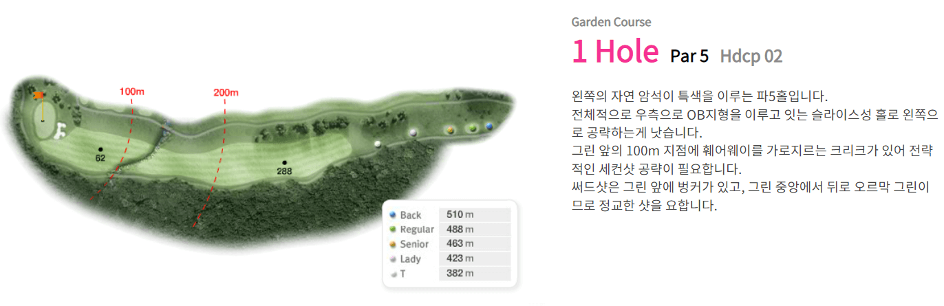 포천힐스 컨트리클럽 가든코스 01
