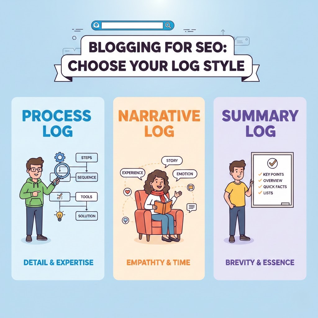과정 기록 vs 이야기 기록 vs 요약 기록