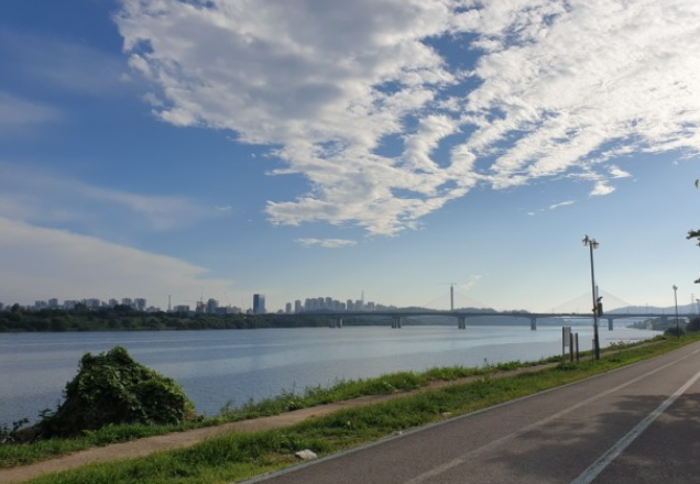 마라톤 초보자의 한강 코스