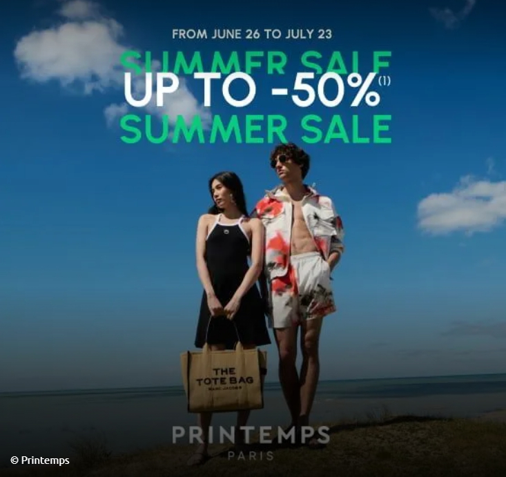 파리 프랭탕 백화점 전 품목 5% 할인 쿠폰 다운로드