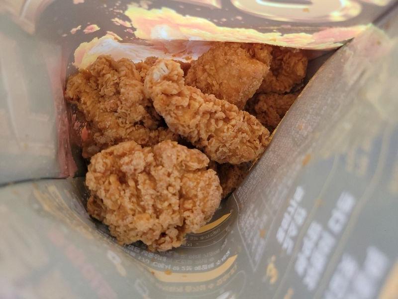 조리 전 냉동 상태의 황금홀릭 사진