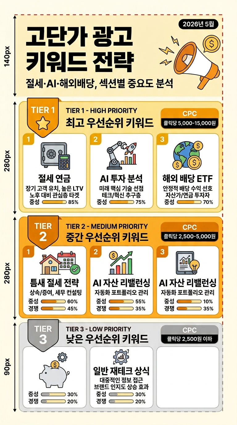 고단가 광고 키워드 전략