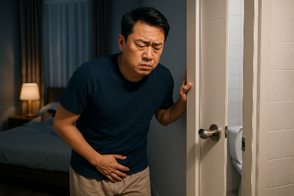 밤마다 화장실 가는 남편, 전립선암 전조증상일 수 있습니다