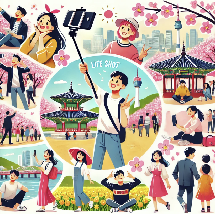 벚꽃 명소에서 인생샷 찍는 법