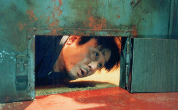 올드보이 영화의 한 장면