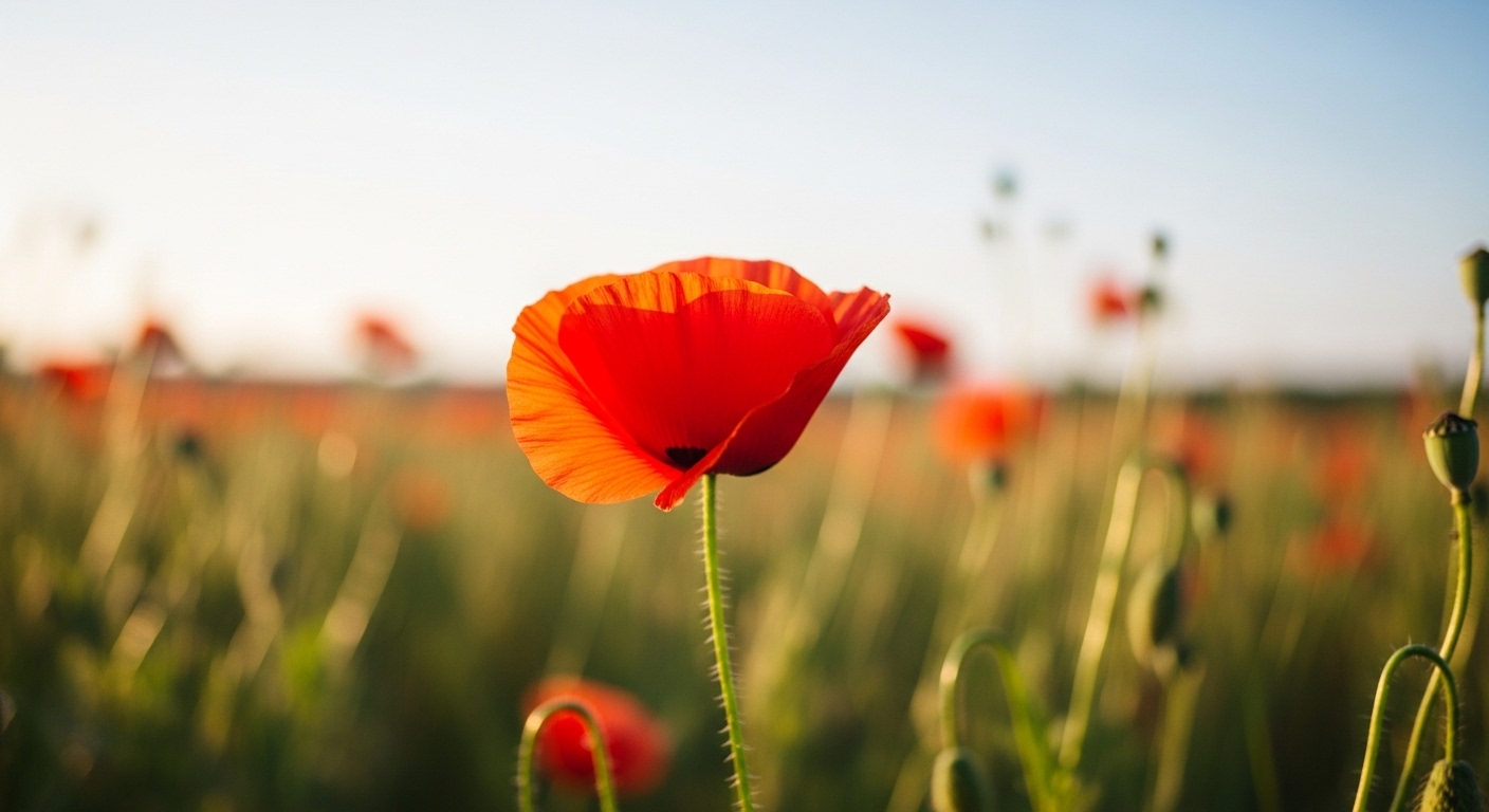 8월 1일 탄생화, 빨간 양귀비