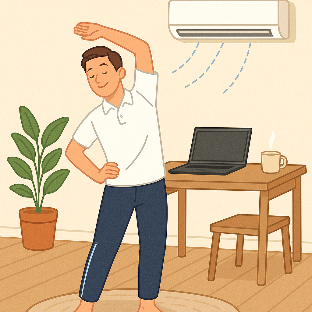 여름철 냉방병 예방법｜에어컨에 지지 않는 건강관리