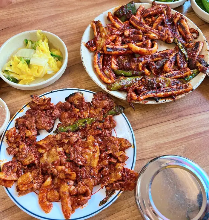 생방송 오늘저녁 경주 충효 오징어 불고기 오불 오징어볶음 맛집