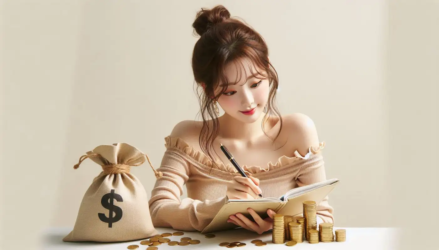 연말정산-부양가족-기본공제-요건을-알아보는-여성의-모습