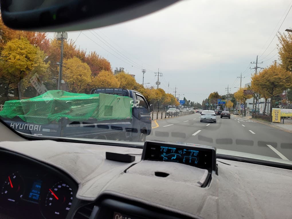 주간에도 확인이 비교적 잘 보이는 M2 HUD