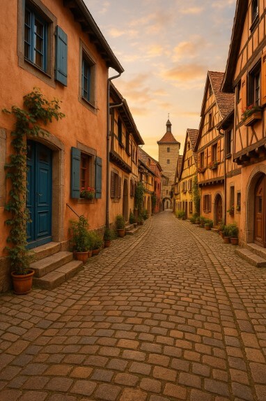 유럽 소도시 여행 관련사진