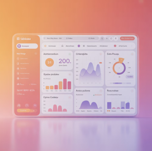Tableau 대시보드 예시 이미지