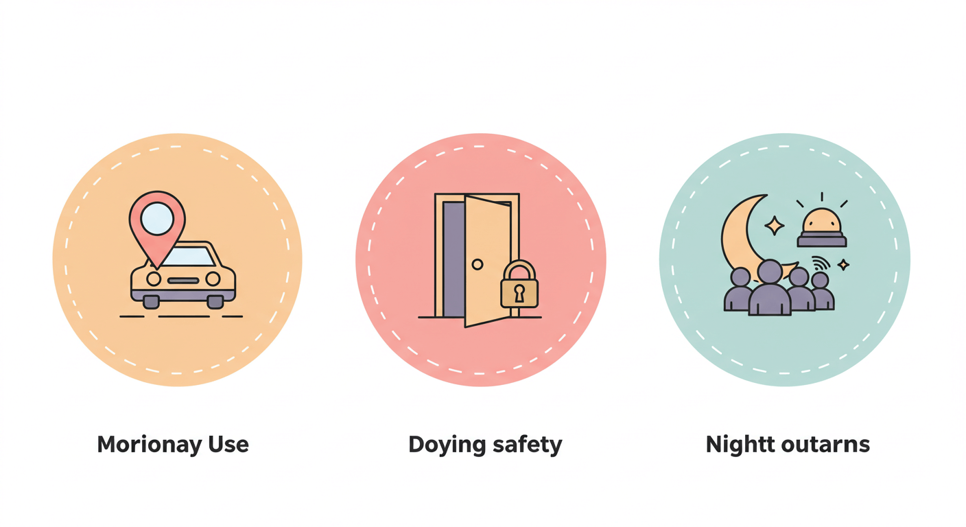 2. 여성 여행자라면 꼭 고려해야 할 상황별 호신템
