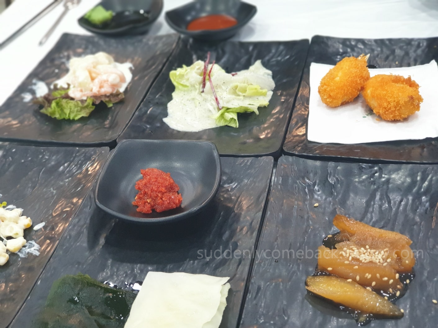 먹자대게-스끼다시-밑반찬