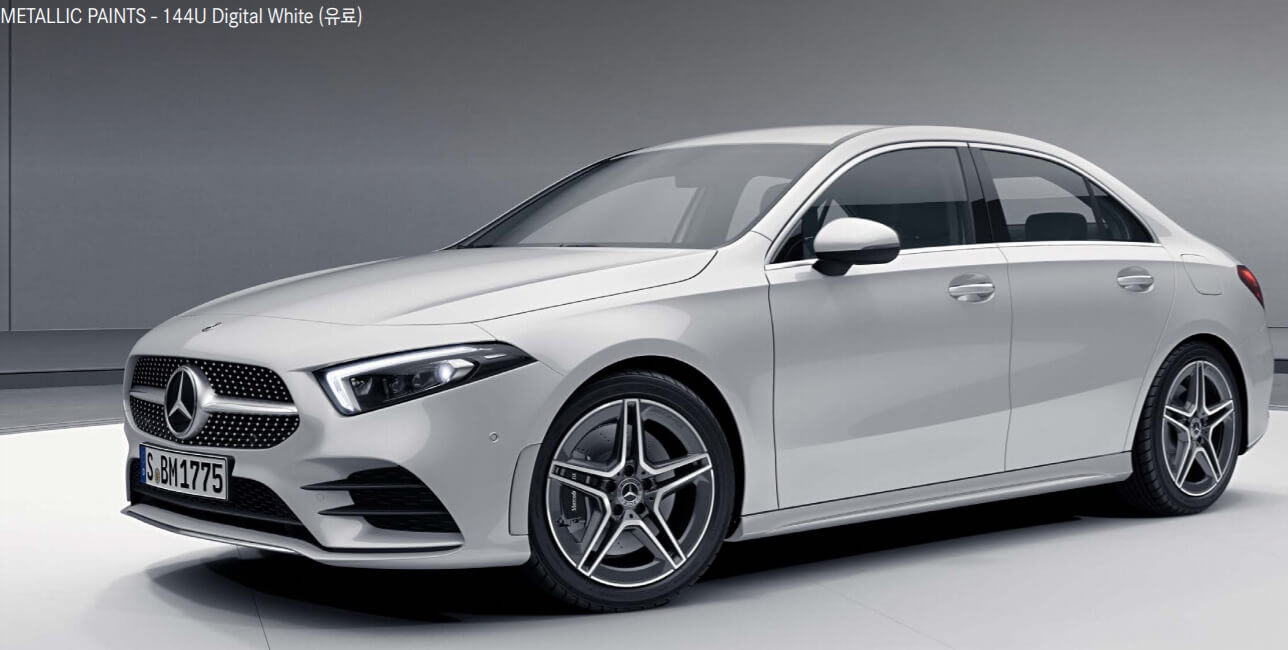 Digital White(색상 코드 : 144) a클래스 색상코드 - Digital White(색상 코드 : 144)