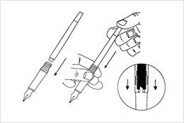 만년필 카트리지 사용법