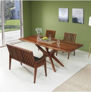 헤즈로 레스토X 4인용 우드슬랩 원목식탁세트 1400 식탁 테이블 + 접이식 벤치 1p + 의자 2p 방문설치