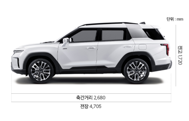 토레스 TX 가격 및 디자인
