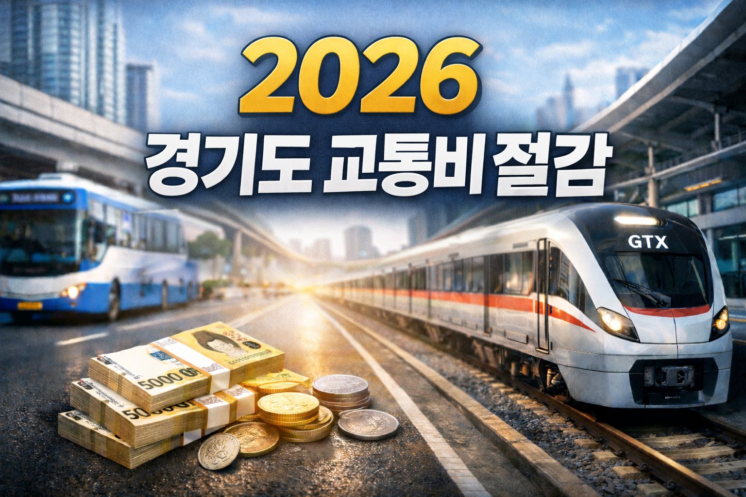 2026년 경기도 교통비 절감, 40~50대 생활비 전략 완전 가이드