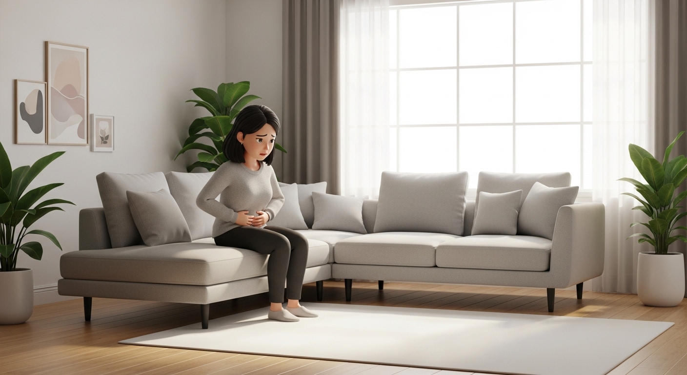 여자아랫배통증, 질분비물냄새