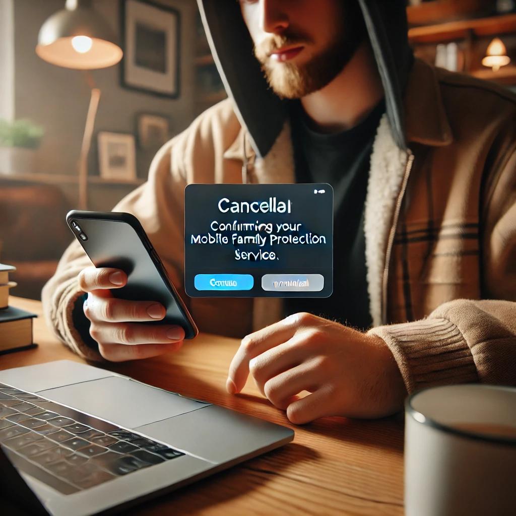 휴대폰 가족보호 서비스 해지