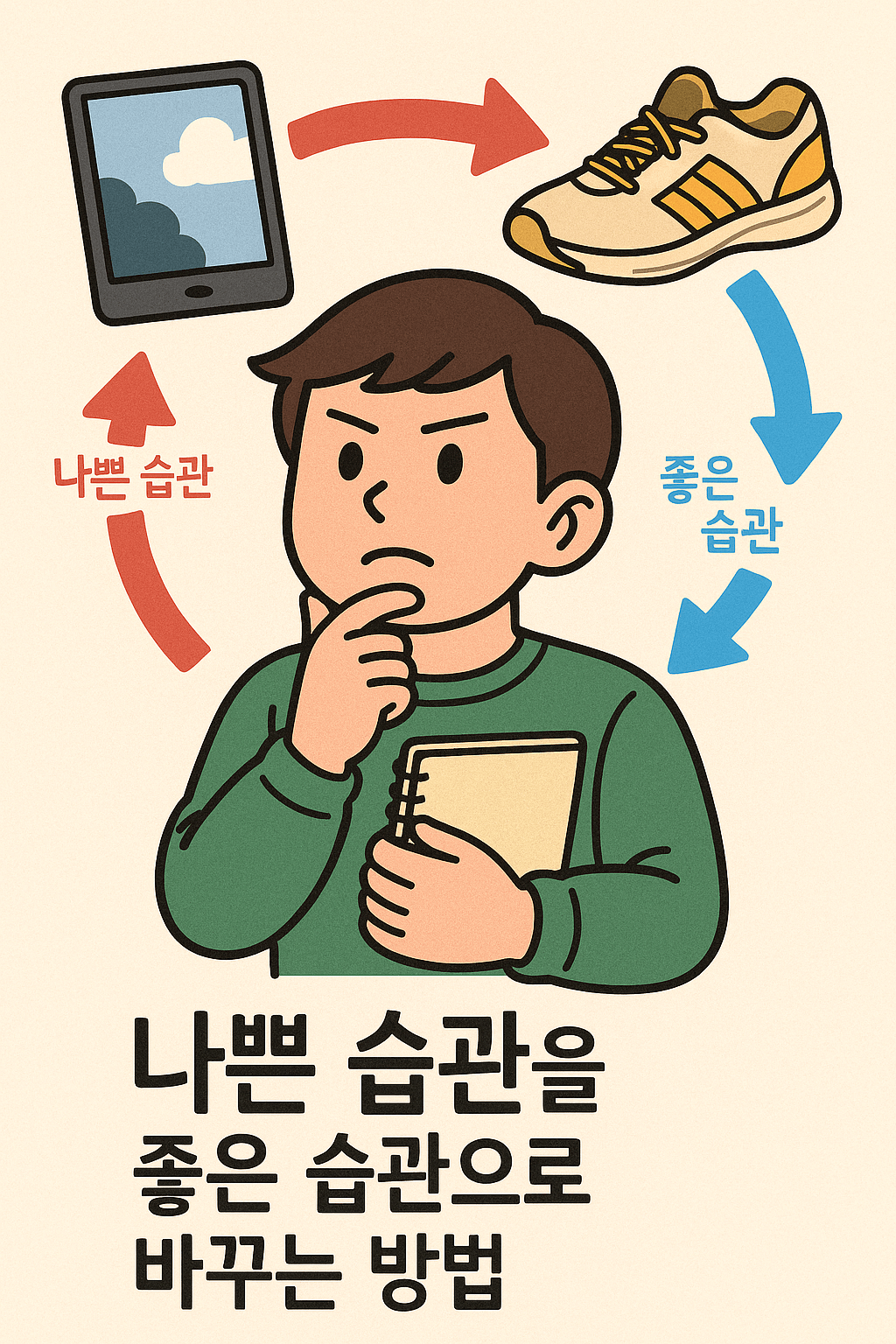 나쁜 습관을 좋은 습관으로 바꾸는 방법