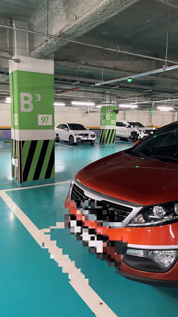 쿠우쿠우 분당점 주차장