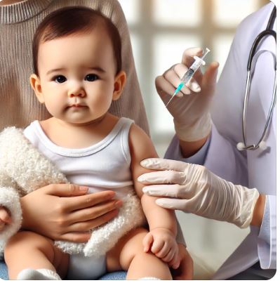 영유아 예방접종 이미지