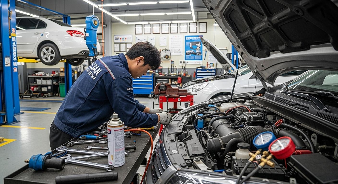 울산 자동차 에어컨 수리 전문점