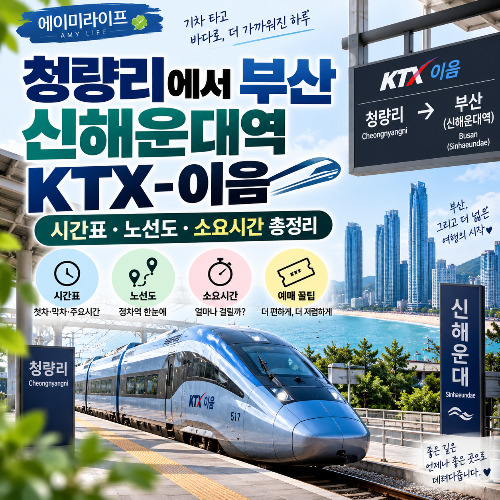 KTX-이음_청량리에서_신해운대역_노선정보
