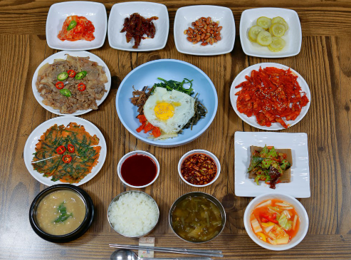 청산고을 식당 대표 메뉴