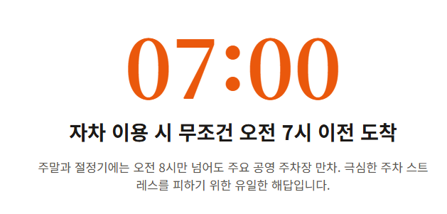 내장산 단풍축제 기간