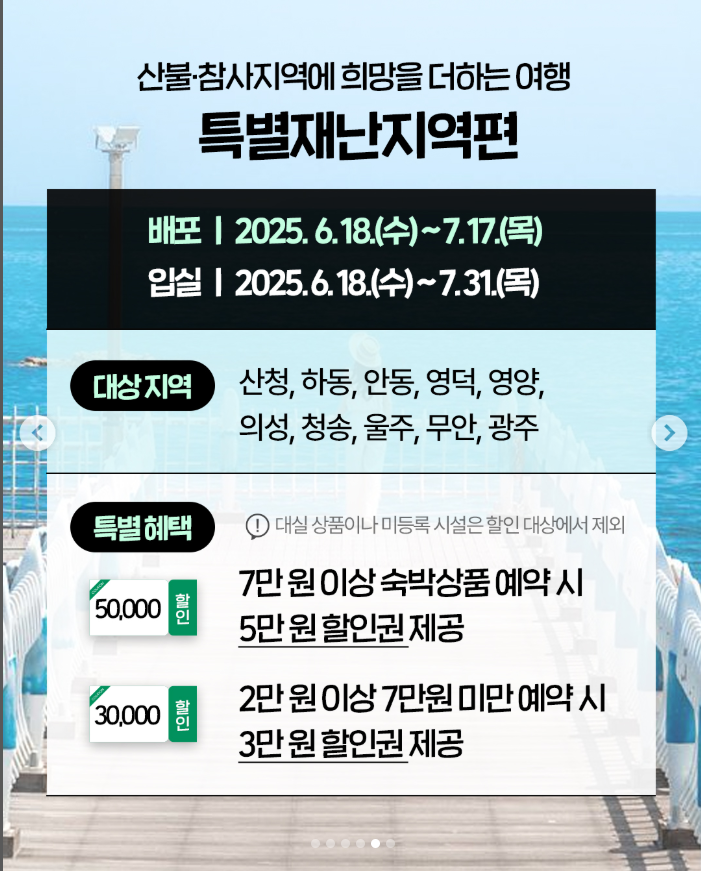 2025 대한민국 여름맞이 숙박세일 페스타