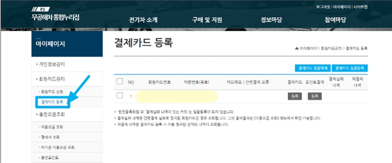 환경부-전기차-충전카드