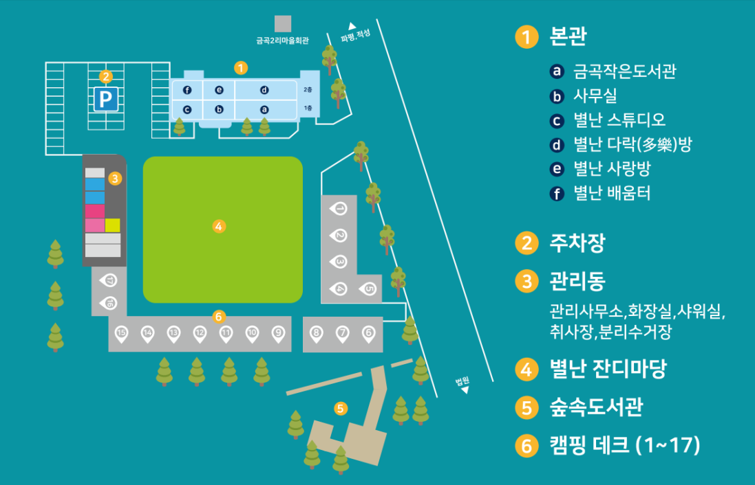파주 별난독서 캠핑장사진