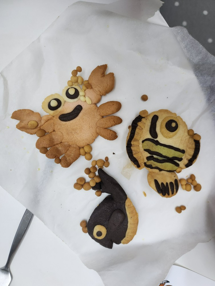 아이들과 만든 쿠키